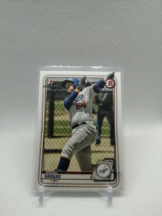 2020 Bowman 1st Bowman Miguel Vargas Base Paper Dodgers