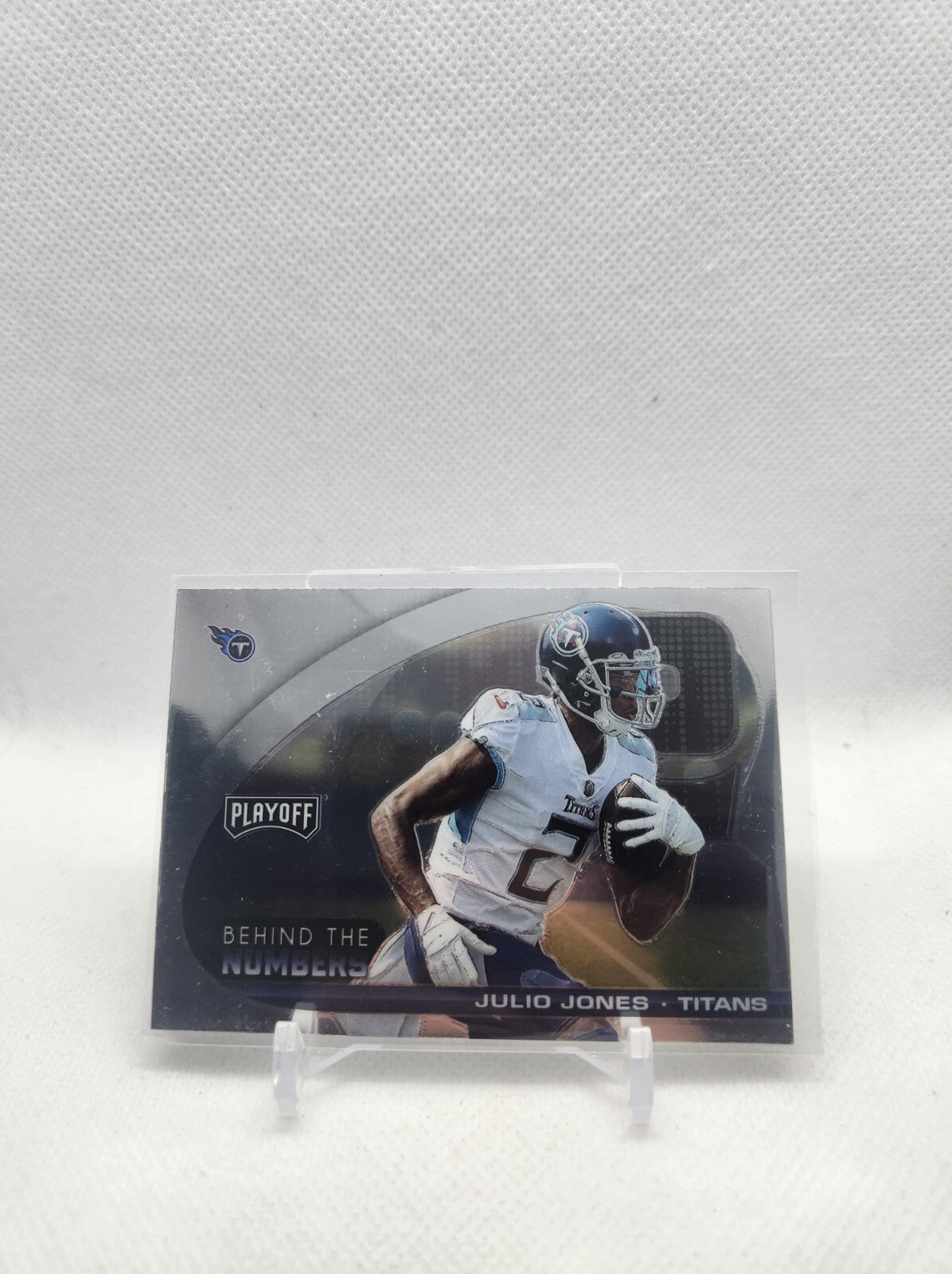2021 Panini Playoff Football Behind the Numbers Julio Jones No. BTN-JJO Insert
