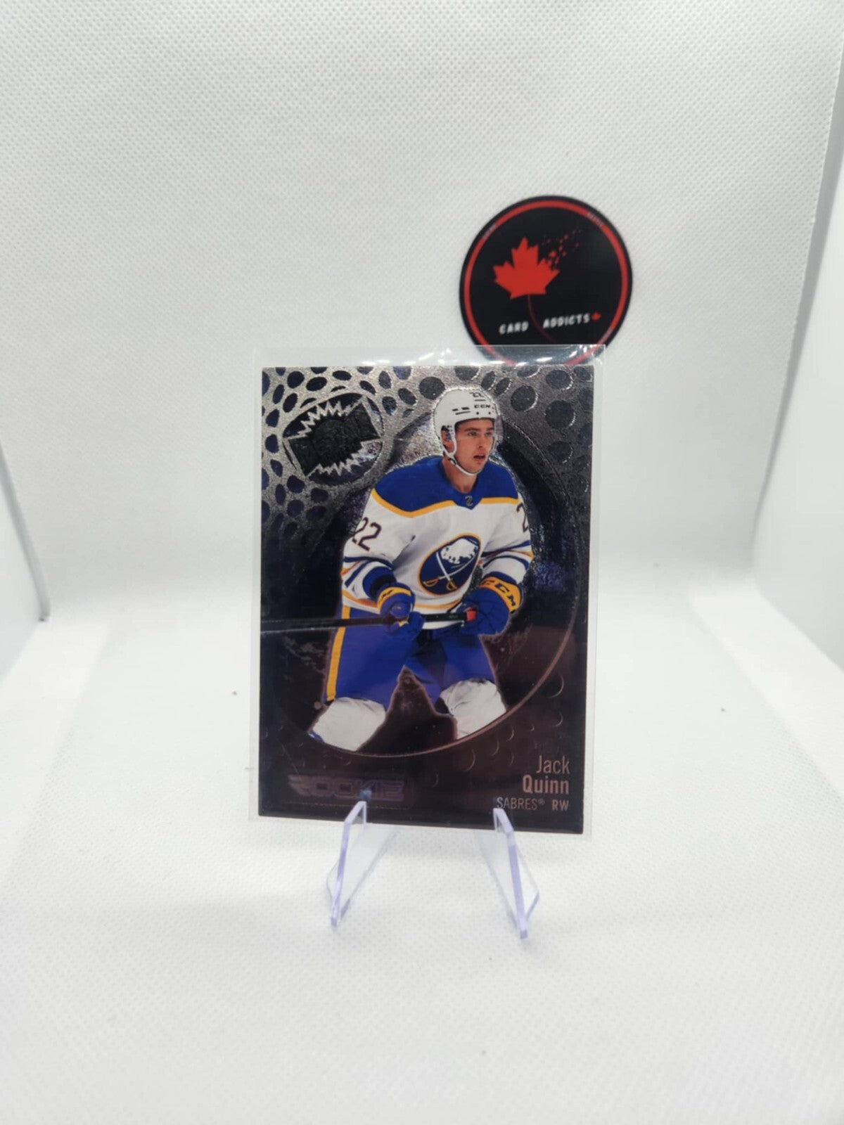 2022-23 Metal Universe Jack Quinn ROOKIE Card #157 RC Buffalo Sabres