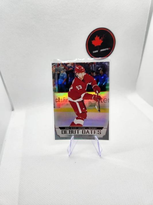 2022-23 Upper Deck Series 1 Debut Dates Moritz Seider #DD-25