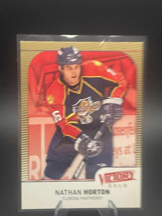 2009-10 Upper Deck Victory Gold Nathan Horton Florida Panthers #87 REF I