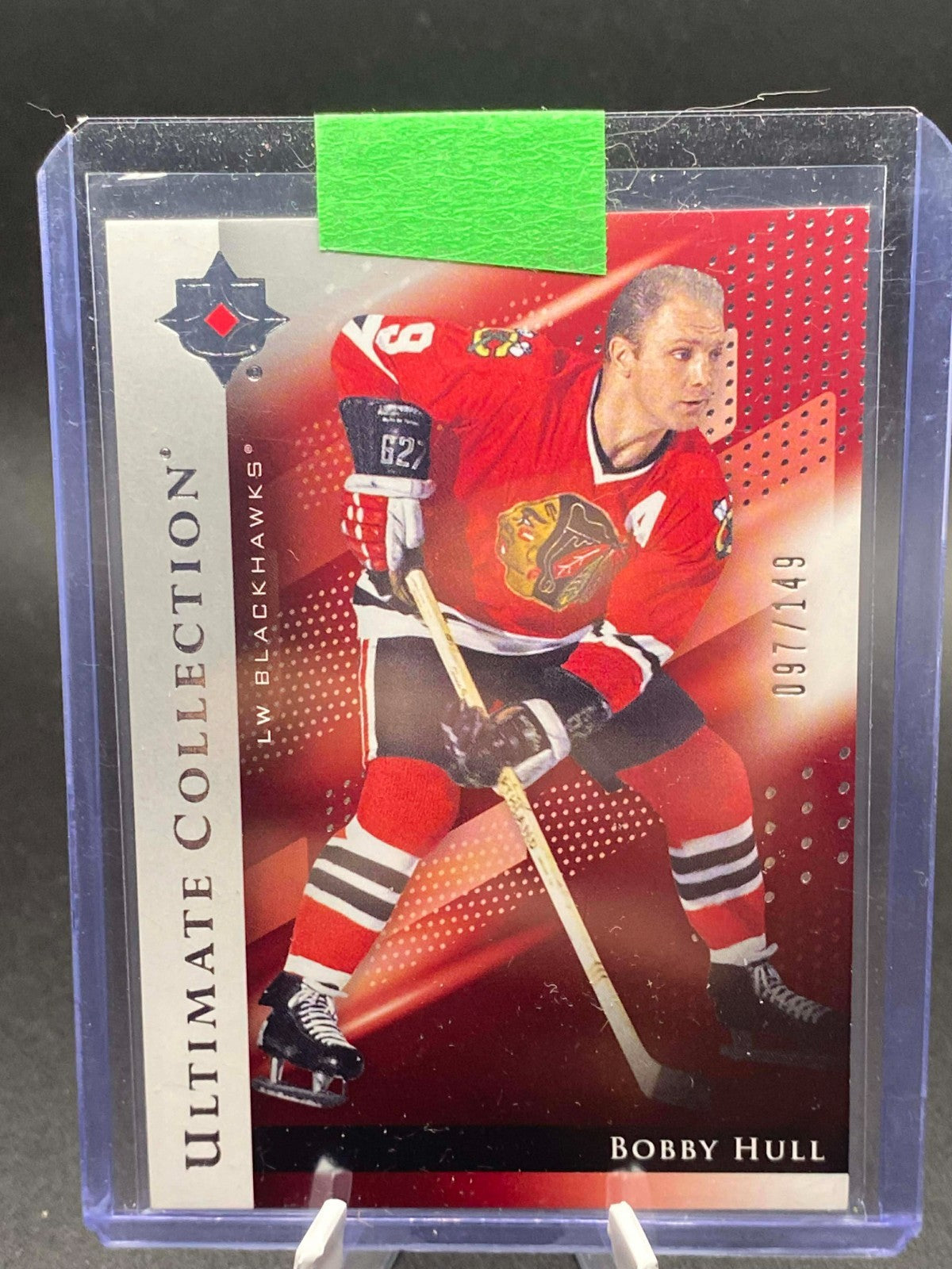 24-25 Upper Deck Ultimate Collection Base Card Silver Bobby Hull /149