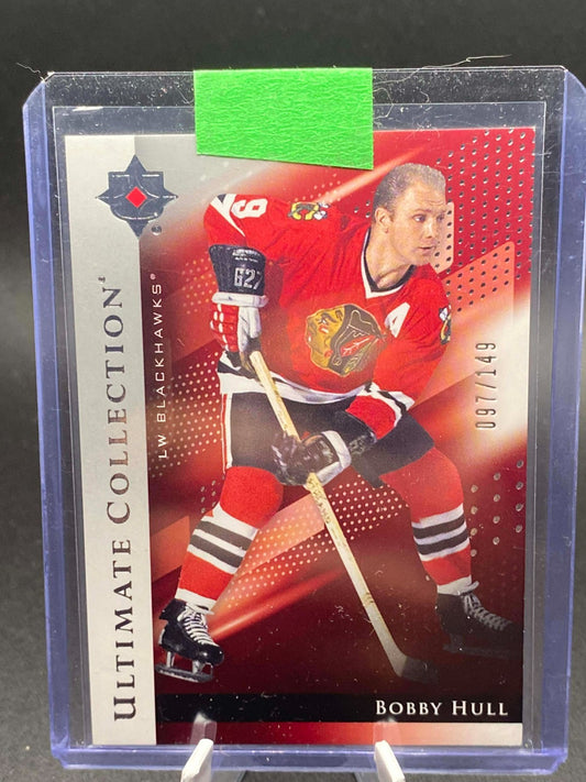 24-25 Upper Deck Ultimate Collection Base Card Silver Bobby Hull /149