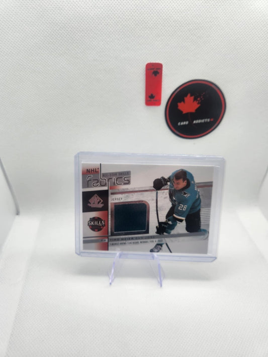 Timo Meier Sp Game Used Nhl All Star Fabrics