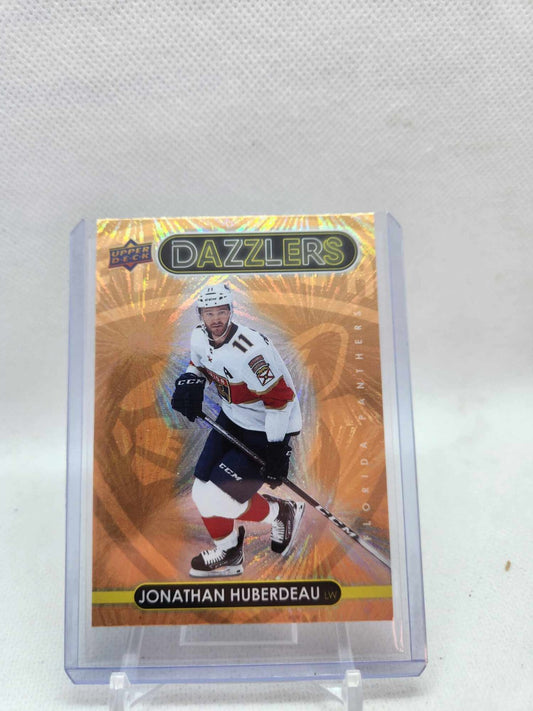 2021-22 Upper Deck Dazzlers Orange (Gold) #DZ-22 Jonathan Huberdeau