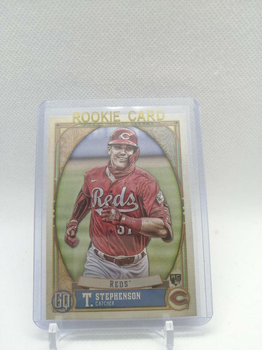Tyler Stephenson 2021 Topps Gypsy Queen Base Rookie Card #296 Reds