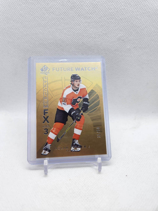 2017-18 SP Authentic Future Watch Gold FX Nolan Patrick /50