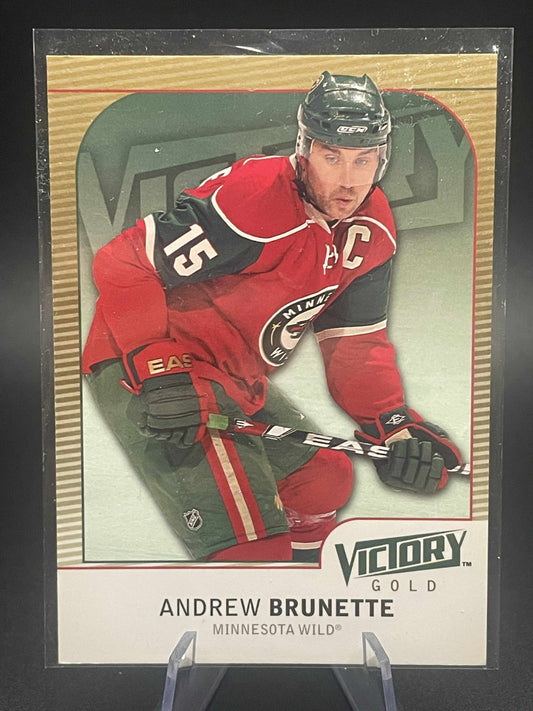 2009-10 Upper Deck Victory Hockey GOLD Andrew Brunette REF I