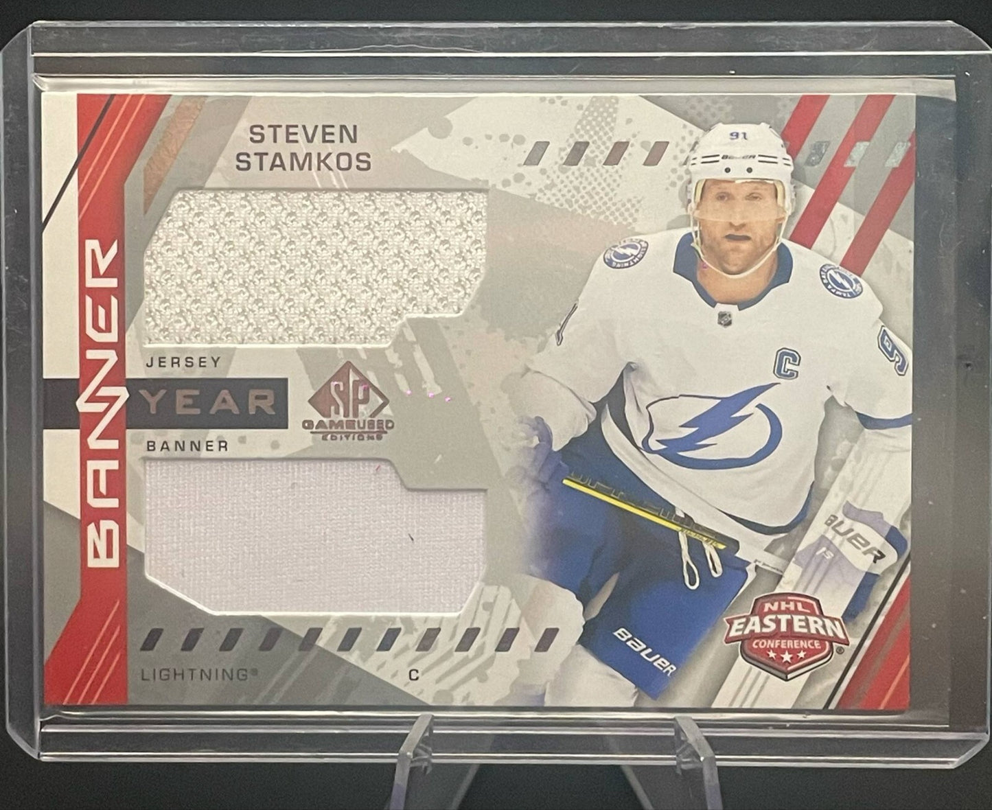 2021-22 SP Game Used Banner Year Jersey #BYA-SS - STEVEN STAMKOS