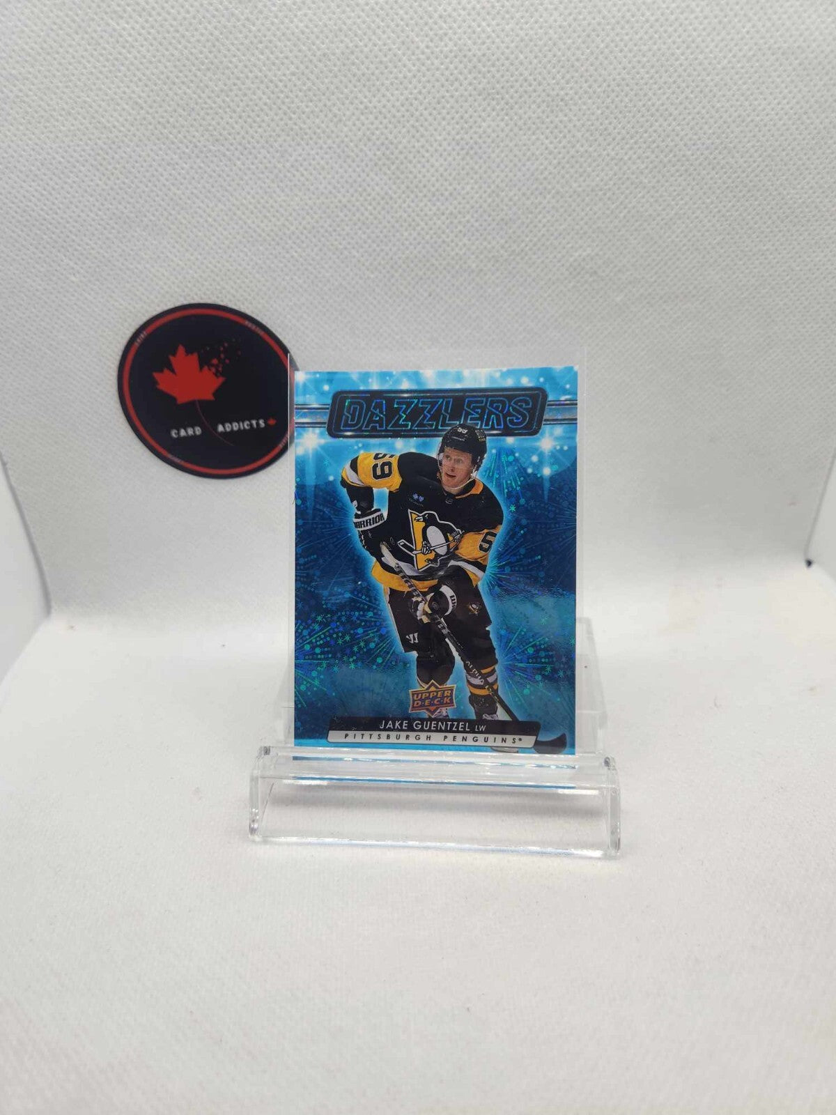 2023-24 Upper Deck Dazzlers Blue #DZ8 Jake Guentzel