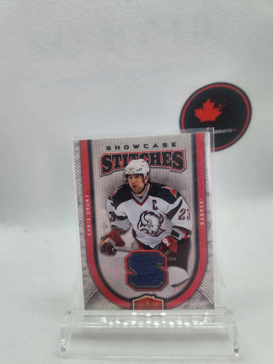 2006-07 Flair Showcase Showcase Stitches Chris Drury #SS-CD