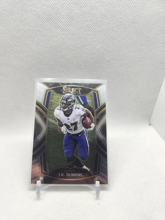2020 Panini Select Football Concourse Level JK Dobbins RC #252 NM/MINT