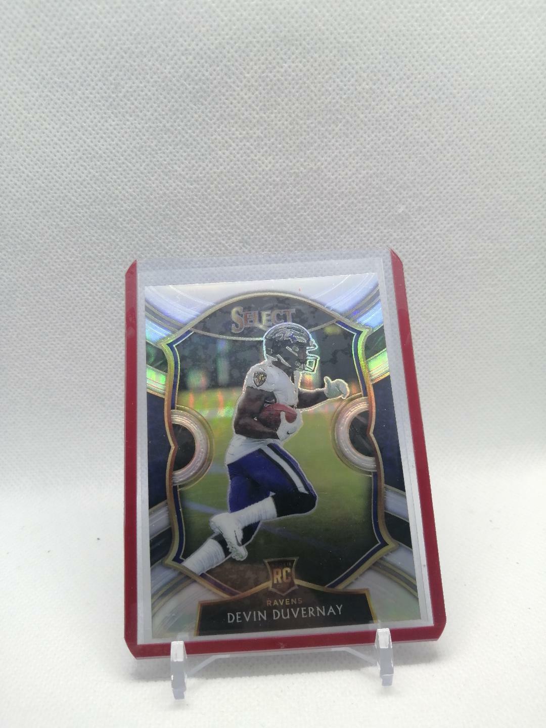 2020 Panini Select Concourse Level Silver Devin Duvernay #77 Rookie