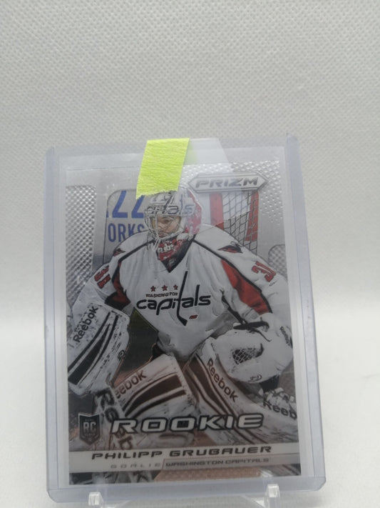 Philipp Grubauer rookie panini prizm 2013-2014