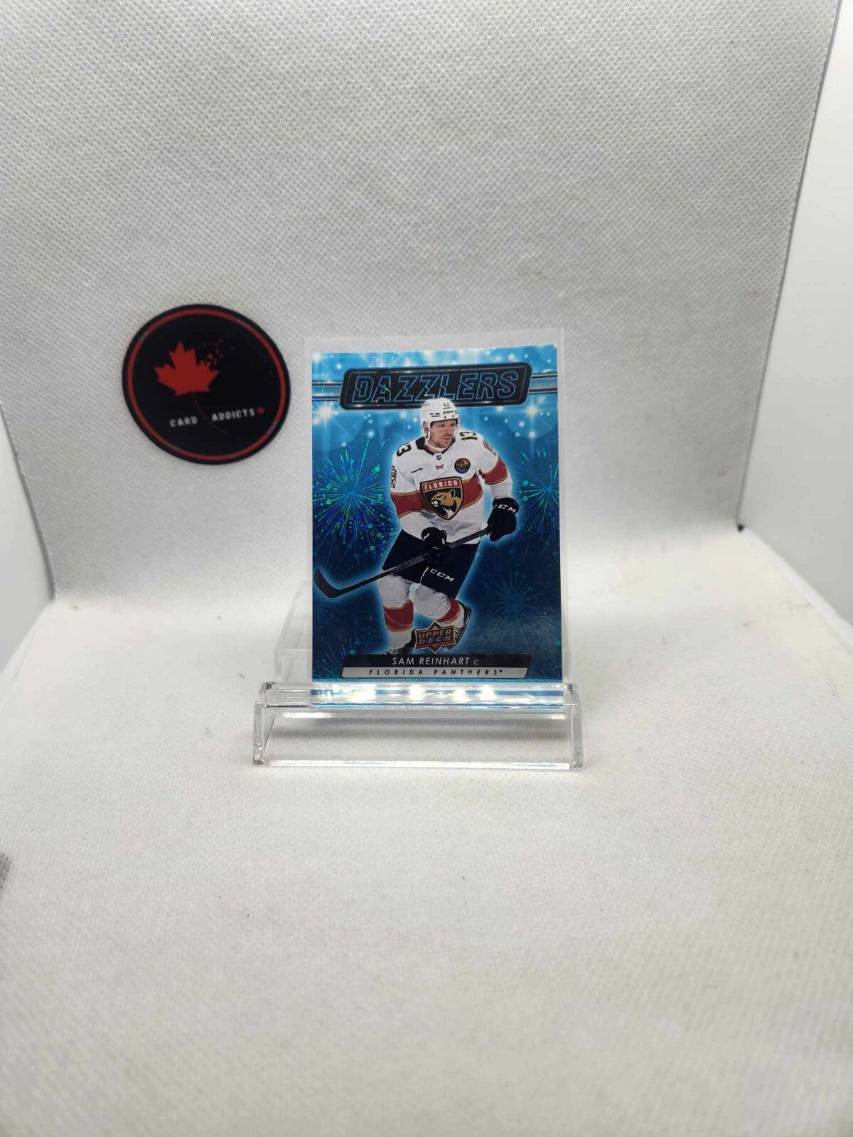 2023-24 Upper Deck Series 1 DAZZLERS Blue SAM REINHART #DZ-6 Panthers
