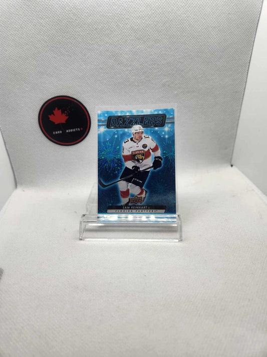 2023-24 Upper Deck Series 1 DAZZLERS Blue SAM REINHART #DZ-6 Panthers