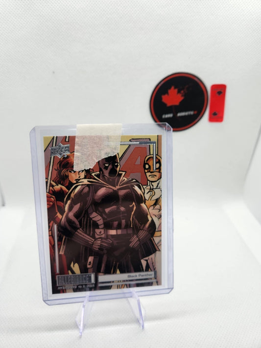 2023 Upper Deck Allegiance Avengers vs. X-Men Trading Card #C90 Black Panther