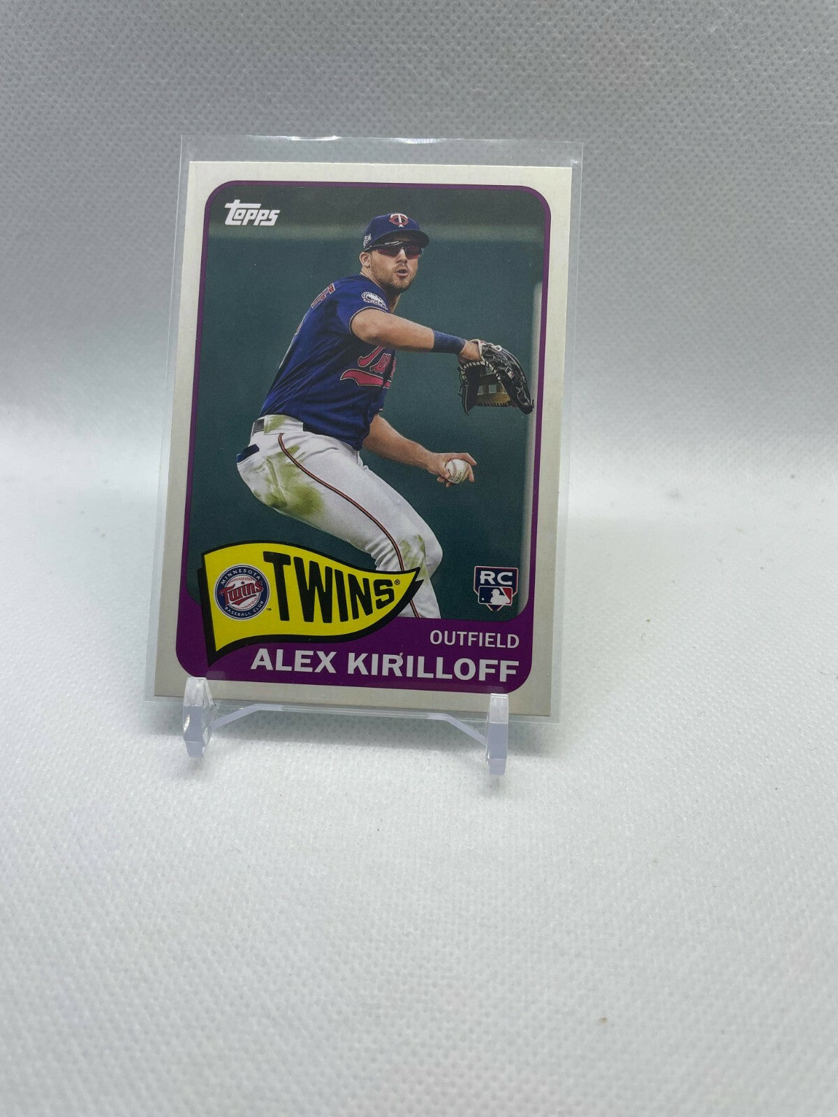 2021 Topps 1965 Redux #T65-30 Alex Kirilloff RC Minnesota Twins