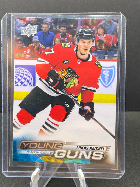 2022-23 Upper Deck Series 1 - Young Guns Lukas Reichel #235 (RC)