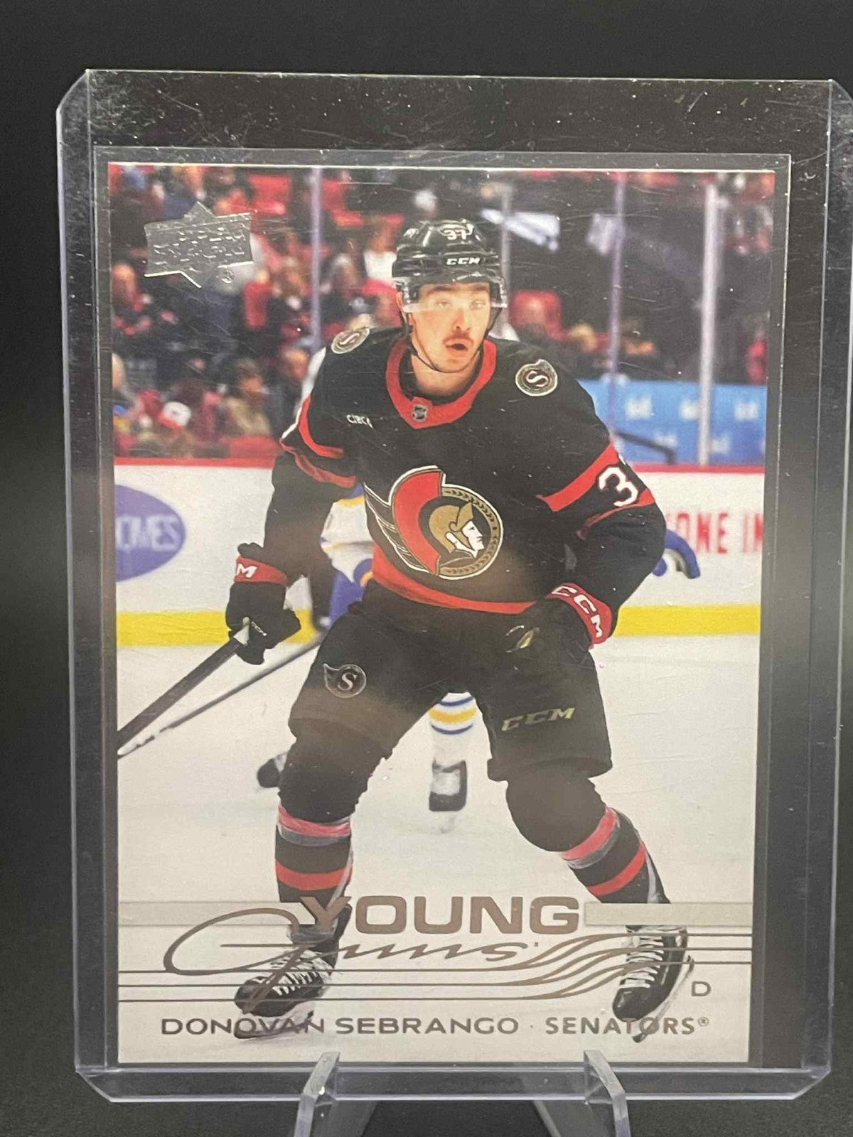 2025-26 Upper Deck Series 1 Donovan Sebrango #229 Young Guns Senators