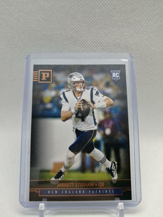 2019 Panini Chronicles Jarrett Stidham Rookie New England Patriots