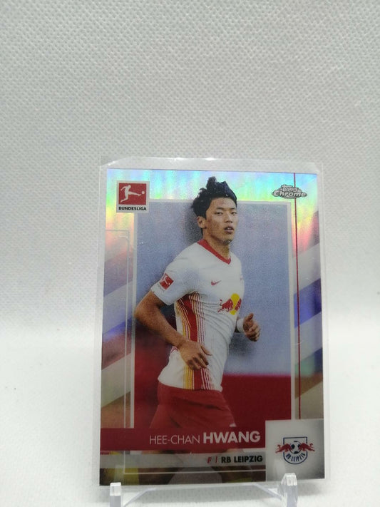 2020-21 TOPPS CHROME BUNDESLIGA REFRACTOR 60 Hee-chan Hwang - RB Leipzig