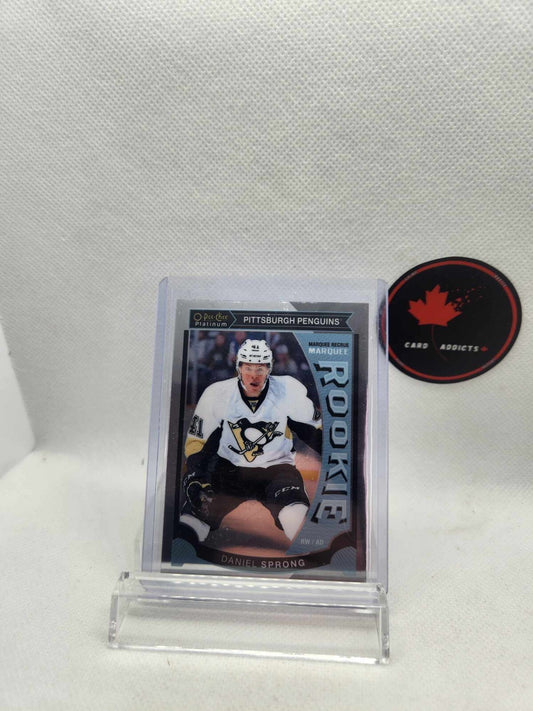2015-16 O-Pee-Chee Platinum Marquee Rookie Daniel Sprong RC