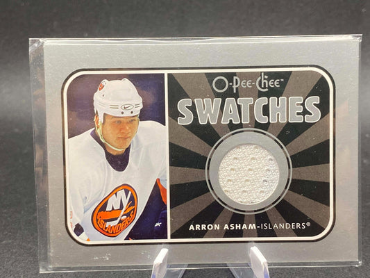 2006-07 O-Pee-Chee Swatches #SAA Arron Asham JERSEY - New York Islanders