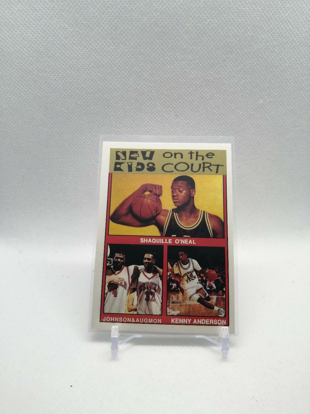 1991 NEW KIDS ON THE COURT SHAQUILLE O'NEAL LARRY JOHNSON AUGMON 5 Available