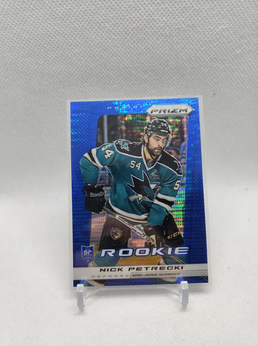 2013-14 Panini Prizm Blue Pulsar Parallel Nick Petrecki #280