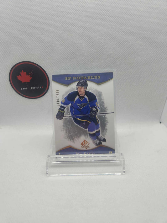 2007-08 SP Authentic SP Notables #108 Paul Kariya /1999