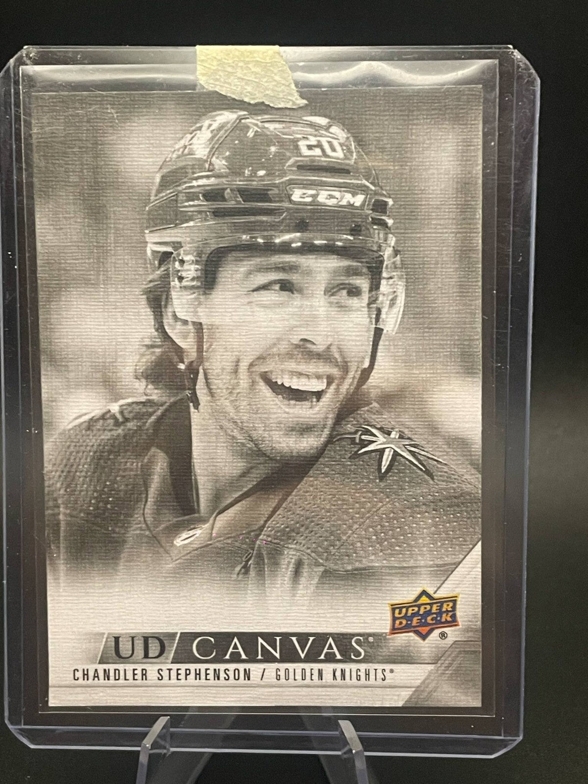 2022-23 Upper Deck UD Canvas Chandler Stephenson Black/White #C202