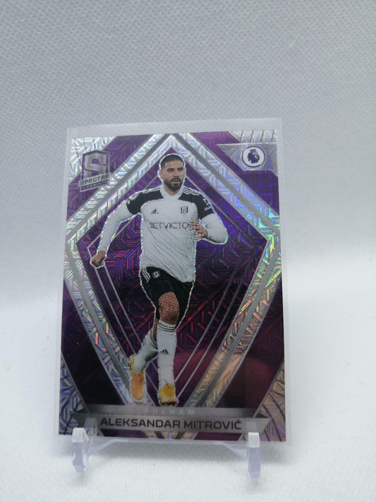 2020/21 Chronicles Spectra ALEKSANDAR MITROVIC Purple Prizm Mojo Refractor #2