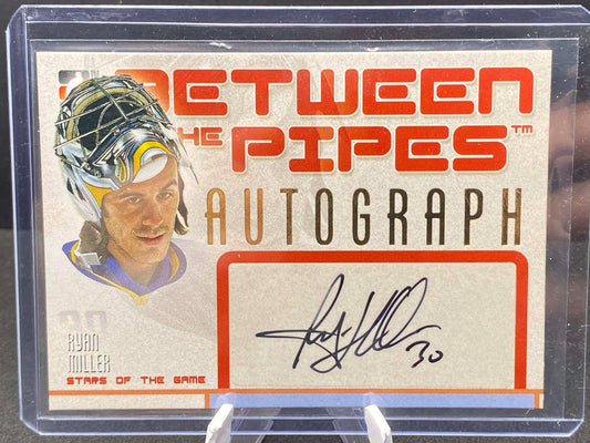 2006-07 ITG Between The Pipes Autograph Ryan Miller Auto