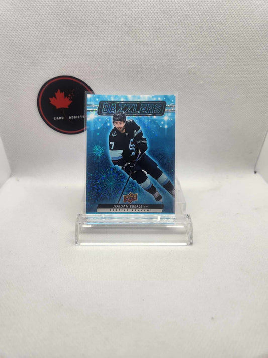 2023-24 Upper Deck Series 1 Jordan Eberle Dazzlers Blue #DZ-40