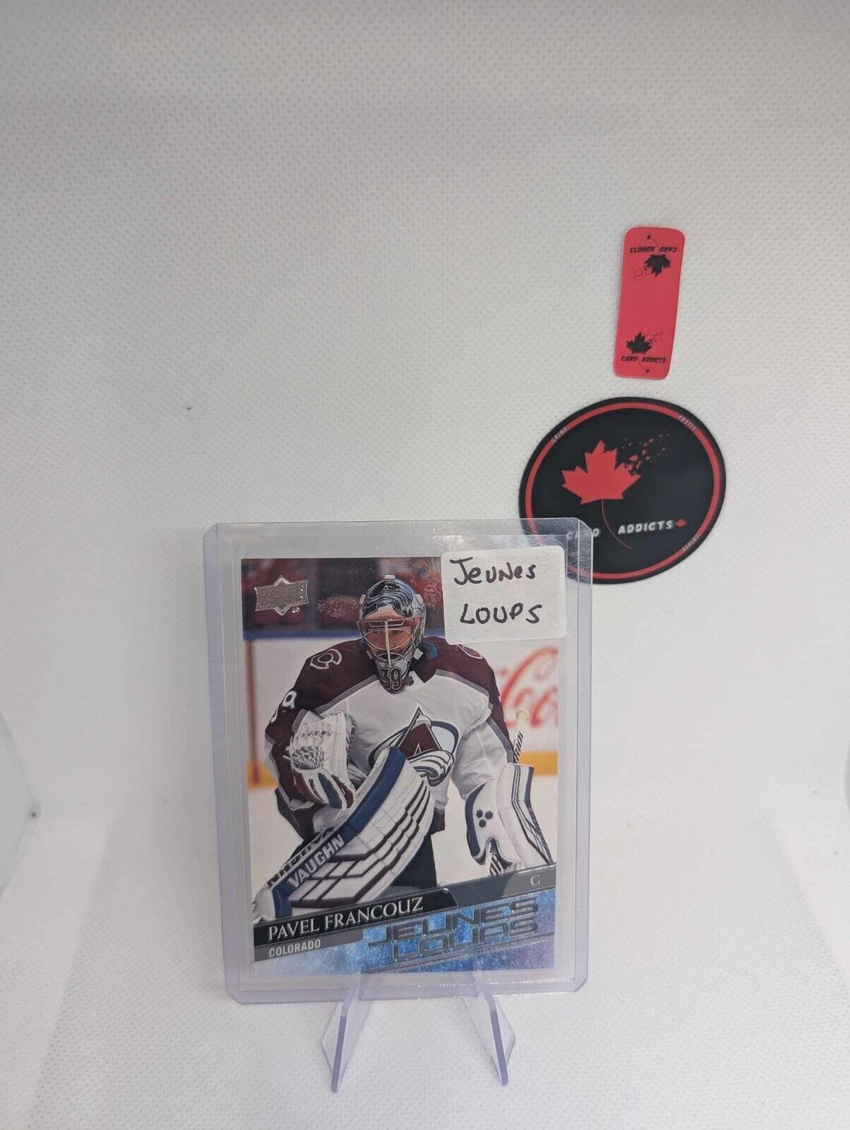 2020-21 Upper Deck Young Guns French #249 Pavel Francouz RC - Jeunes Loups