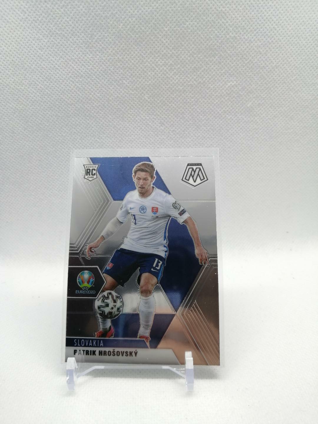 Patrik Hrosovsky RC 2021 Mosaic UEFA Euro 2020 Soccer Rookie Card #90 Slovakia