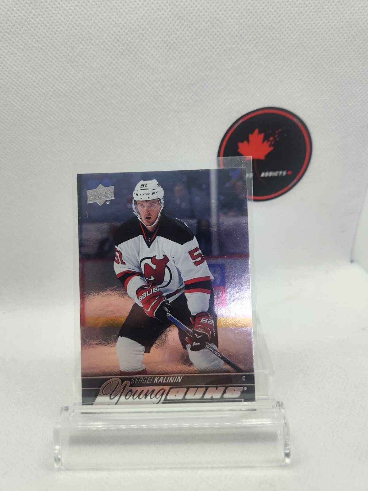 2015-16 Upper Deck Series 1 FOIL Young Guns #238 Sergei Kalinin