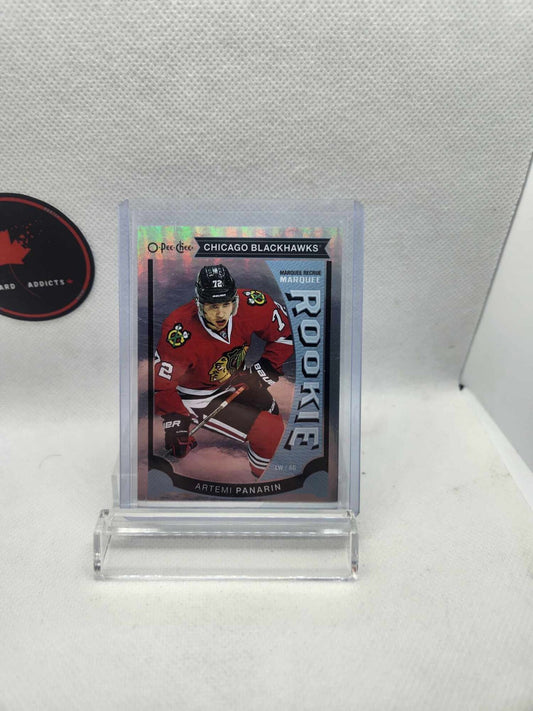 2015-16 UD Hockey Series 2 Artemi Panarin #U45 Marquee RC O-Pee-Chee SILVER