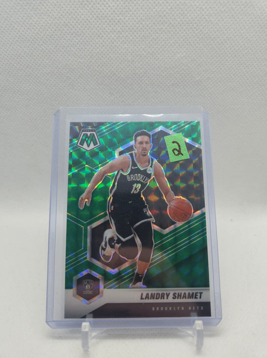 2020-21 Panini Mosaic Landry Shamet Green Prizm