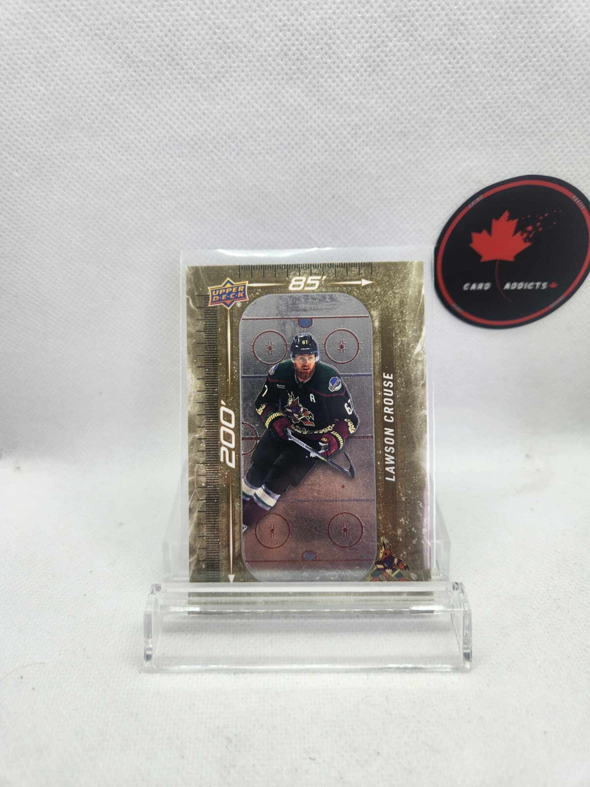 2023-24 Upper Deck 200' x 85' Gold #DM-91 Lawson Crouse - Arizona Coyotes