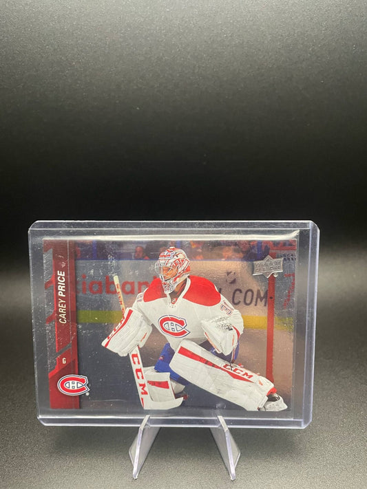 2015-16 15/16 Upper Deck SILVER FOIL #356 Carey Price Montreal Canadiens