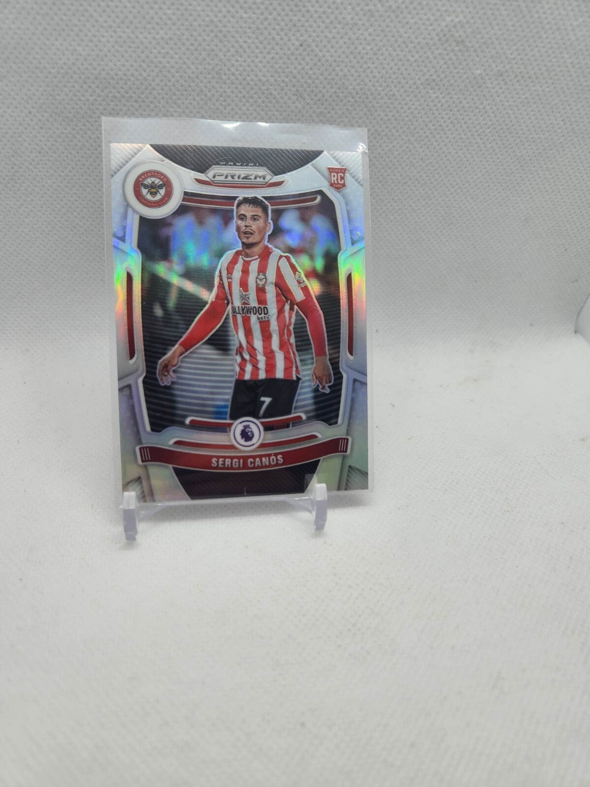 2021-22 Panini Prizm Premier League Rookie Card Prizm Silver #143 Sergi Canos