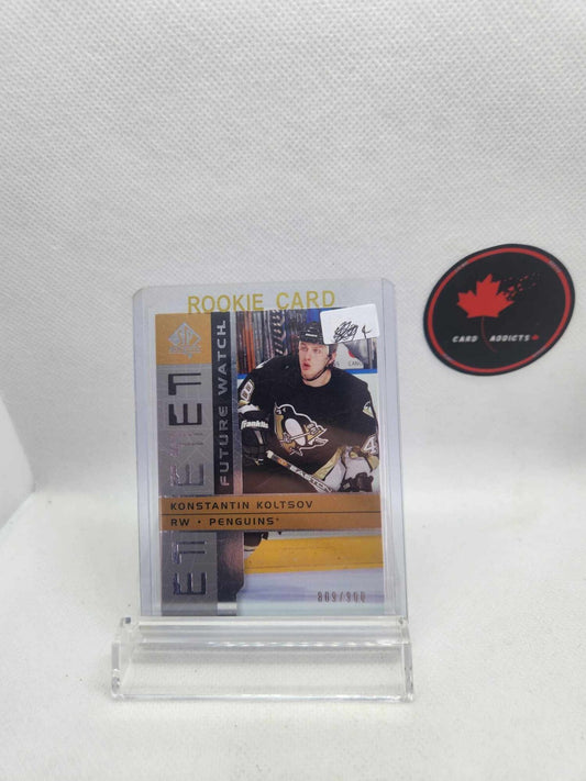 2002-03 SP Authentic Future Watch #215 Konstantin Koltsov RC/900