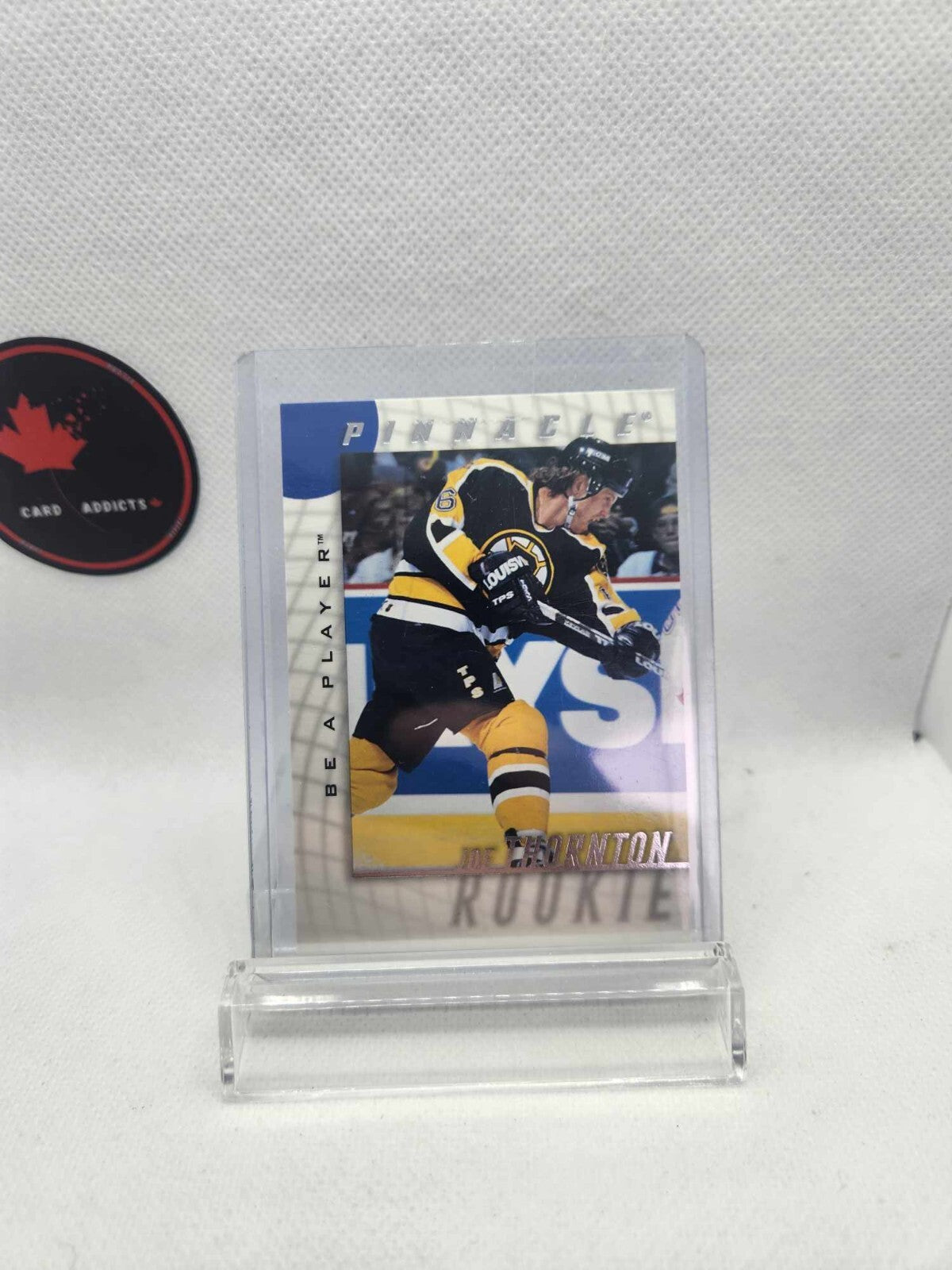 1998 PINNACLE BE A PLAYER JOE THORNTON BOSTON BRUINS #232 NM