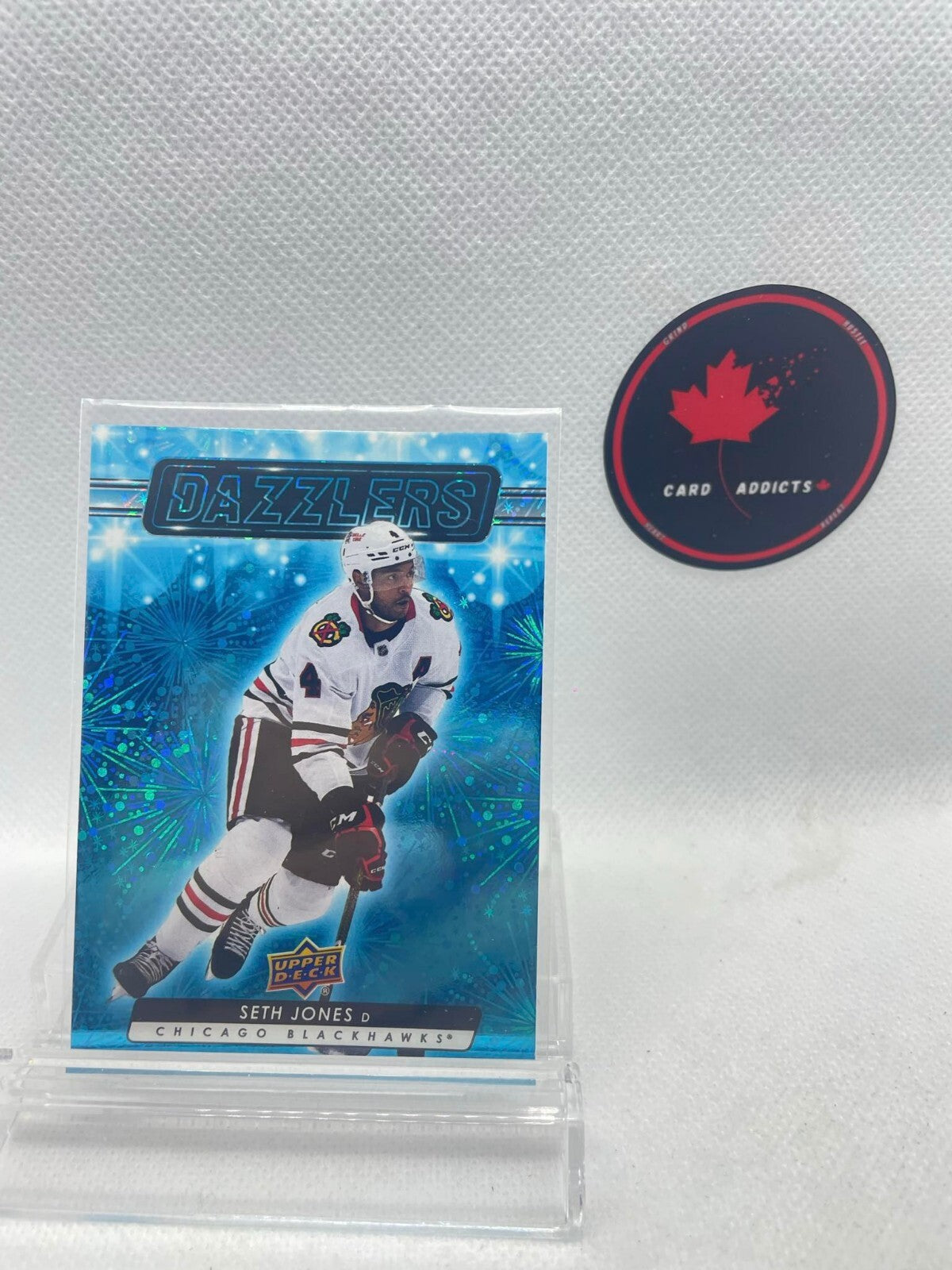2023-24 Upper Deck Series 1 Dazzlers BLUE #DZ-7 Seth Jones