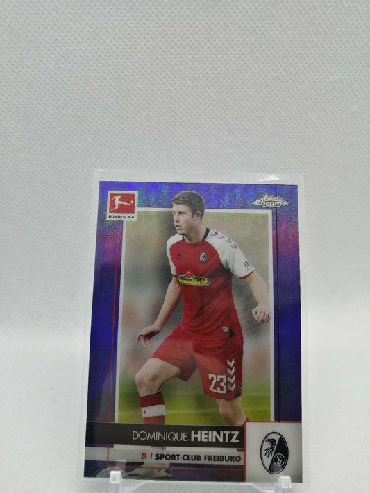 Dominique Heintz Sport-Club Freiburg Topps Bundesliga Chrome Purple SP /299