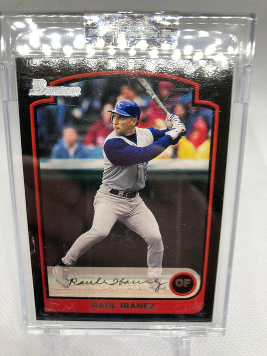 2003 Bowman Uncirculated Silver Royals Baseball Card #64 Raul Ibanez /250