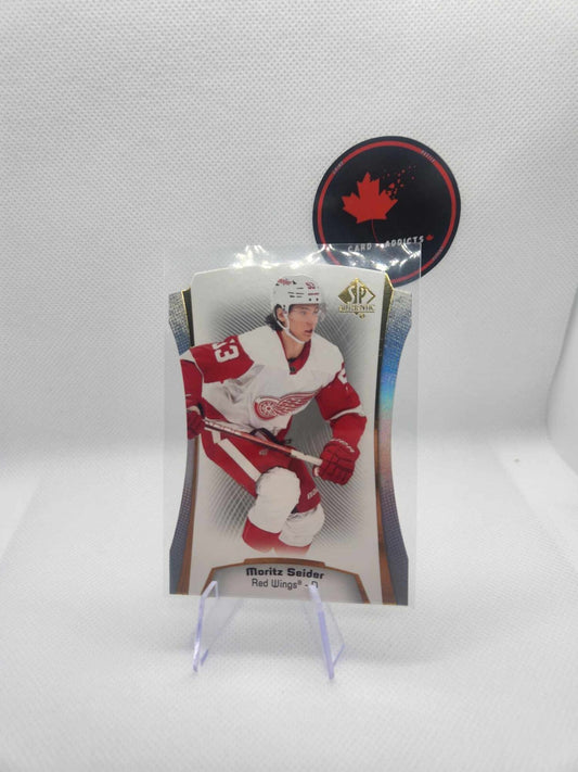 2021/22 Upper Deck SP Authentic Die Cut Moritz Seider UD#DC-19 Detroit Red Wings