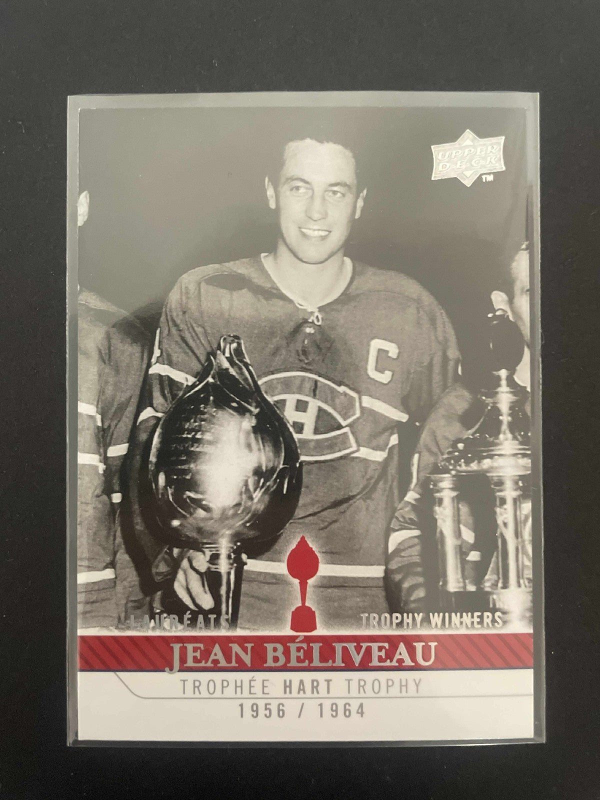 08 Upper Deck Canadiens Centennial Jean Beliveau Trophy Winners #261 REF I